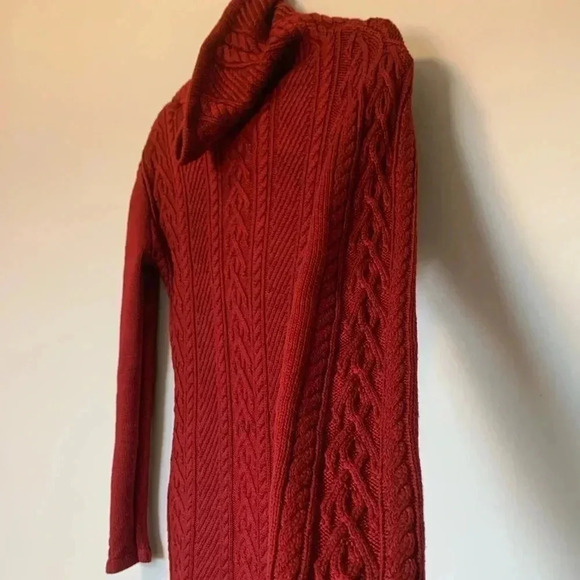 Long turtleneck sweater dress  tunic - Picture 3 of 3